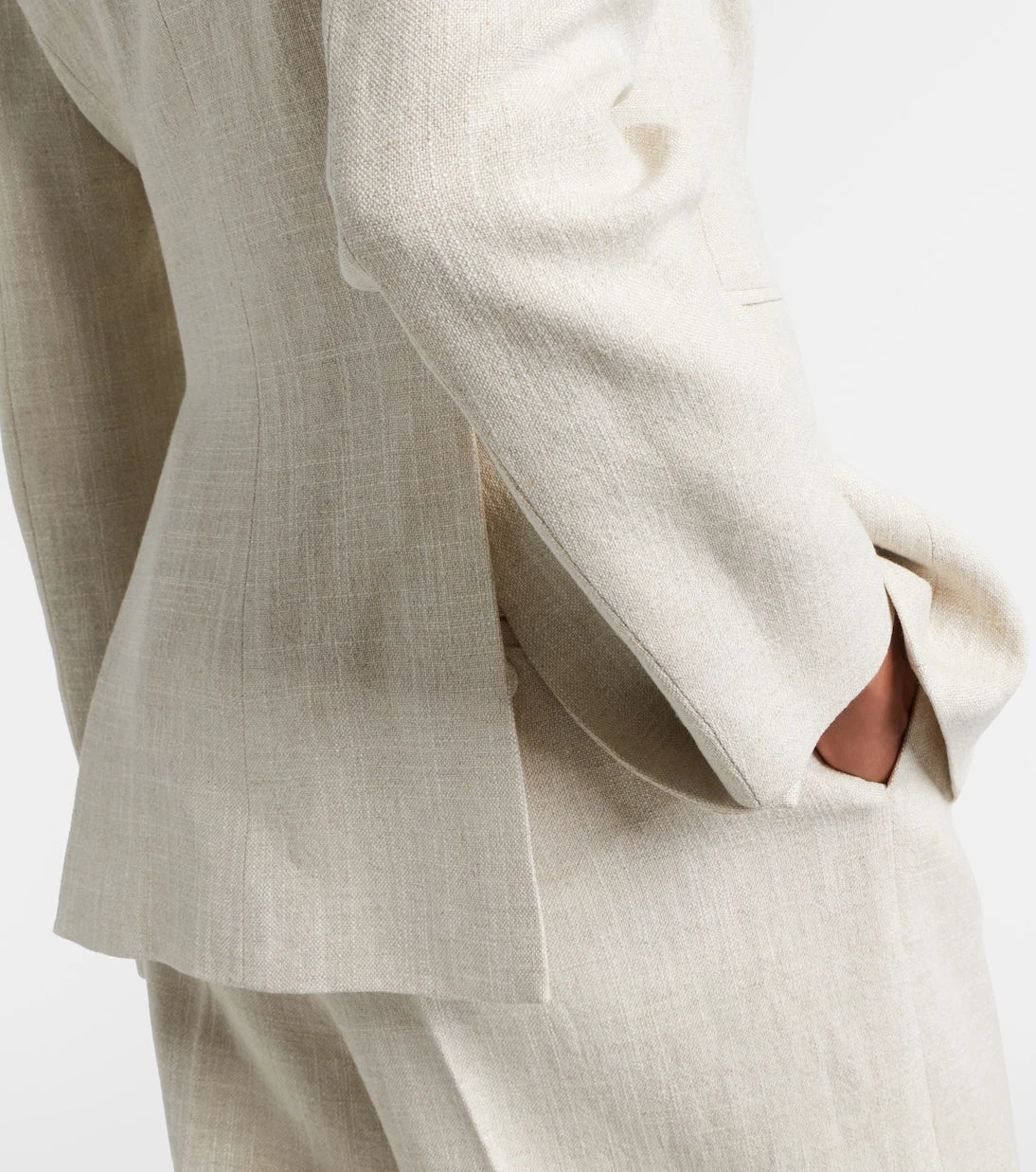 Altuzarra - Fenice linen-blend blazer