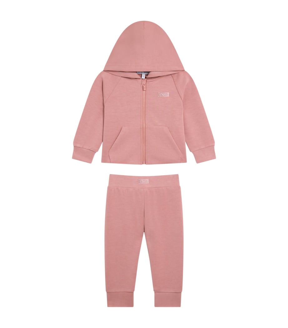 Emporio Armani Kids Logo Zip-Up Tracksuit (6-36 Months)