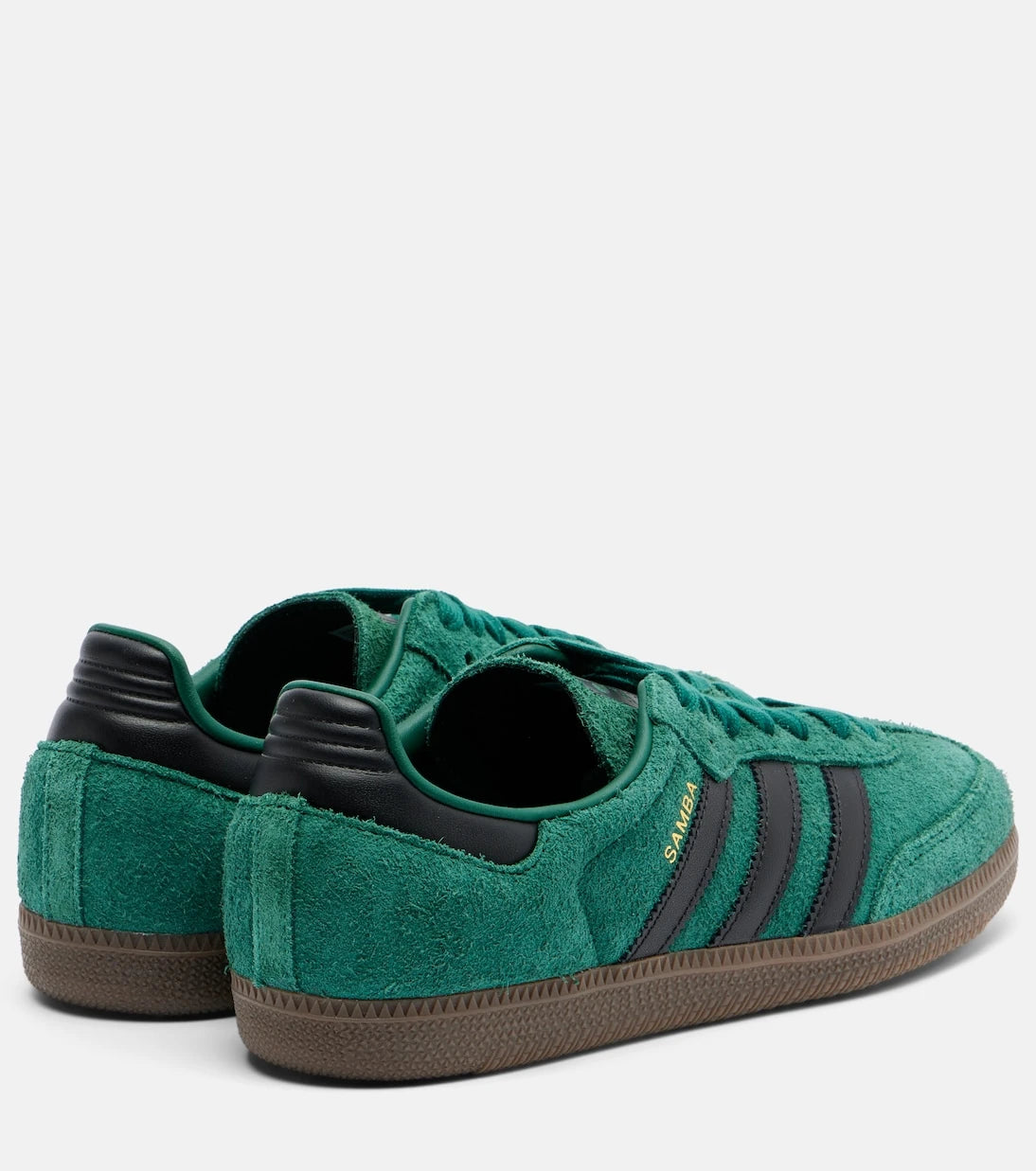 Adidas - Samba OG leather-trimmed suede sneakers