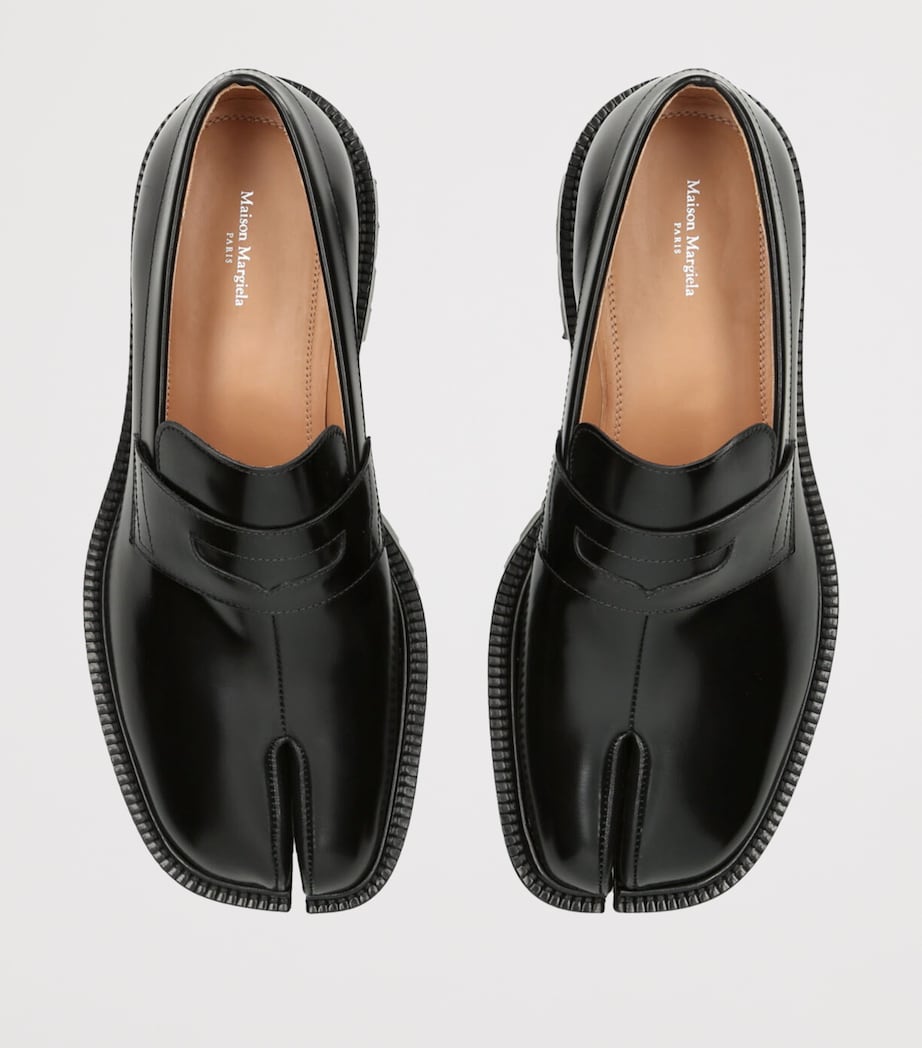 Leather Tabi County Loafers
