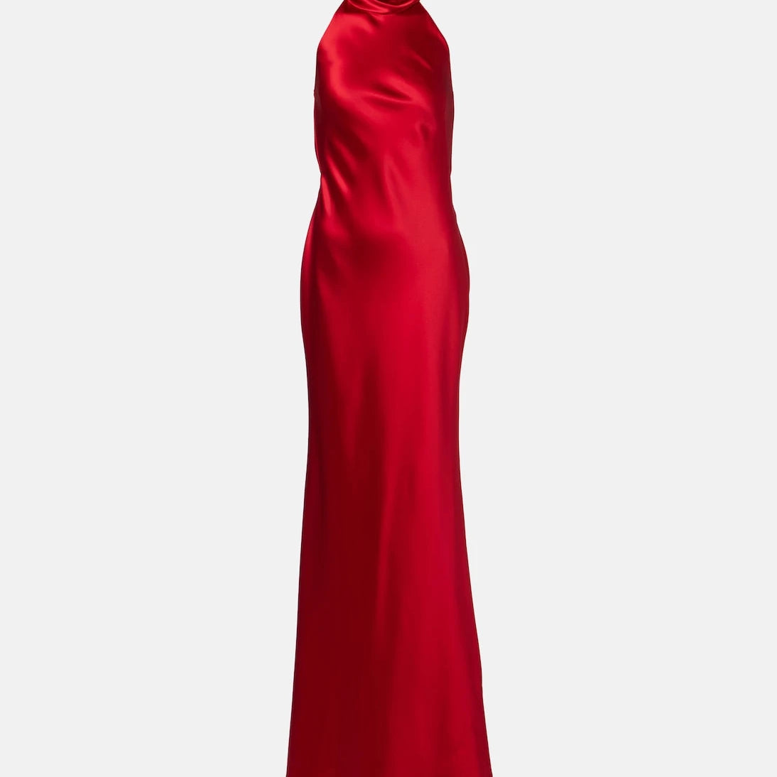 Ralph Lauren Collection - Halterneck satin gown