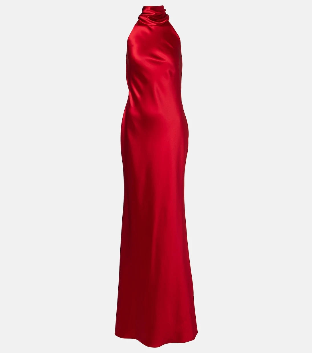 Ralph Lauren Collection - Halterneck satin gown