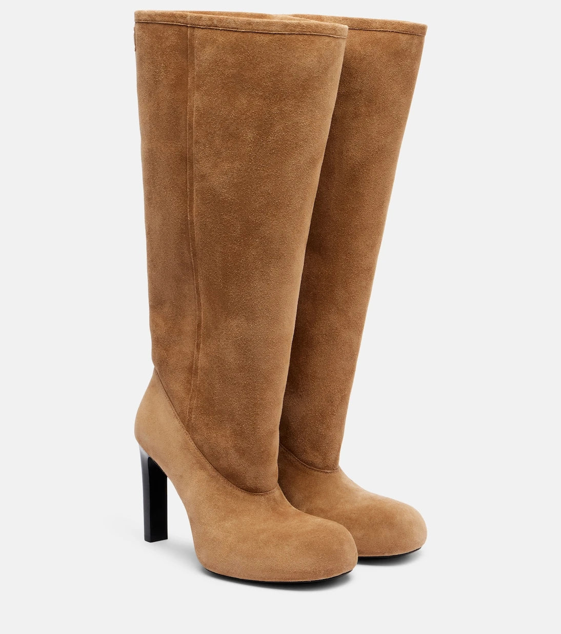 Balenciaga - Fargo 80 suede knee-high boots