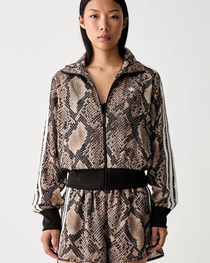 adidas Originals Kadın Fermuarlı Sweatshirt Satin Snake