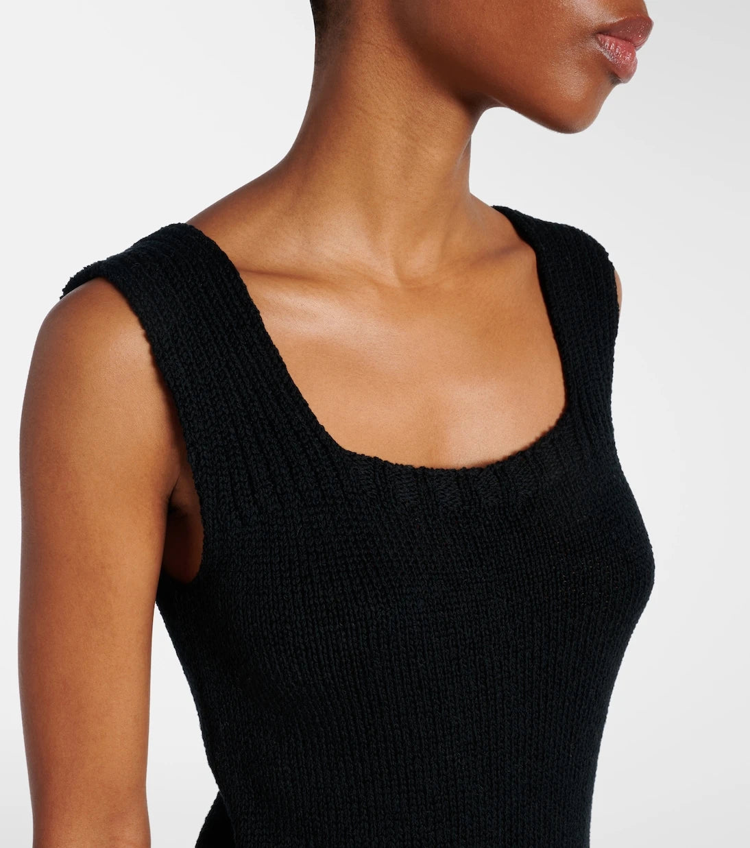 Khaite - Wil knitted cotton top