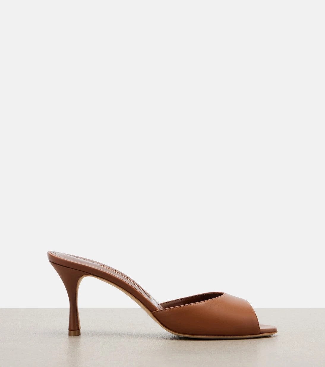 Manolo Blahnik - Jada leather mules