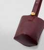 LOEWE Burgundy Medium Leather Pebble Bucket Bag