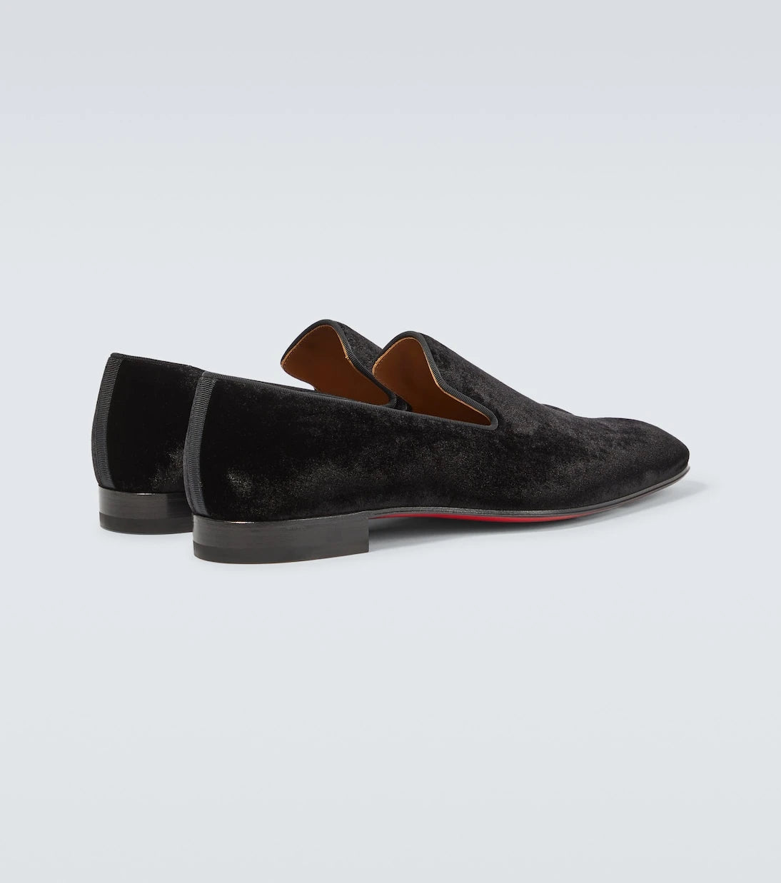 Christian Louboutin - Dandelion velvet loafers