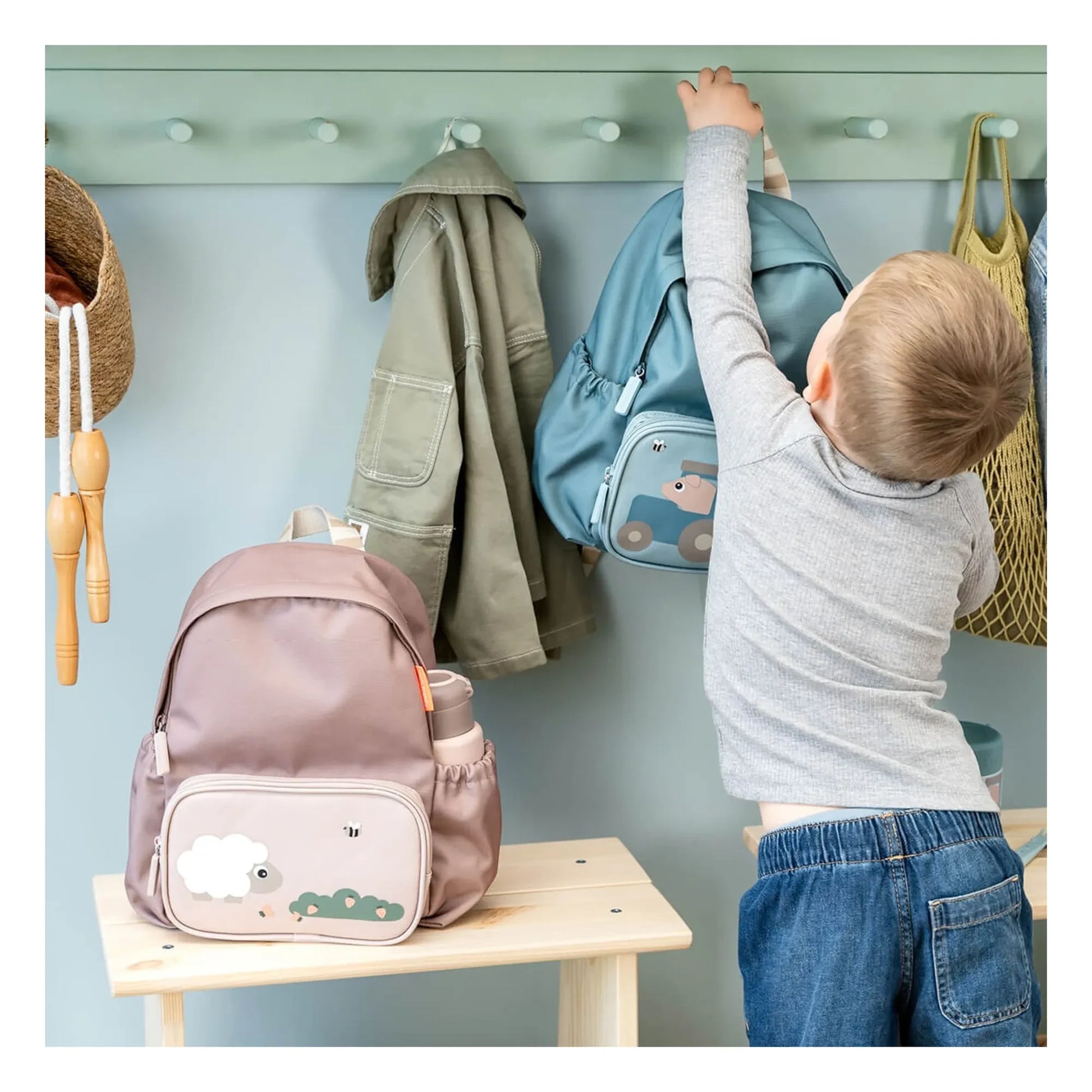 Done by deer - Tiny Farm backpack | Pink