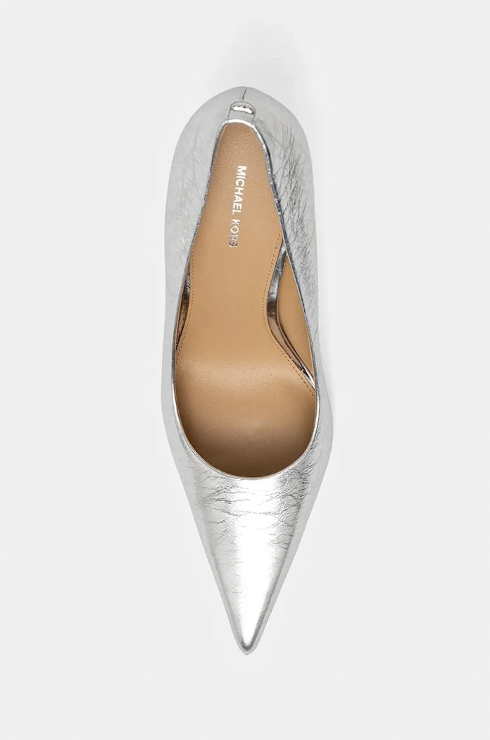 Кожени обувки с тънък ток MICHAEL Michael Kors Elyse High Pump
