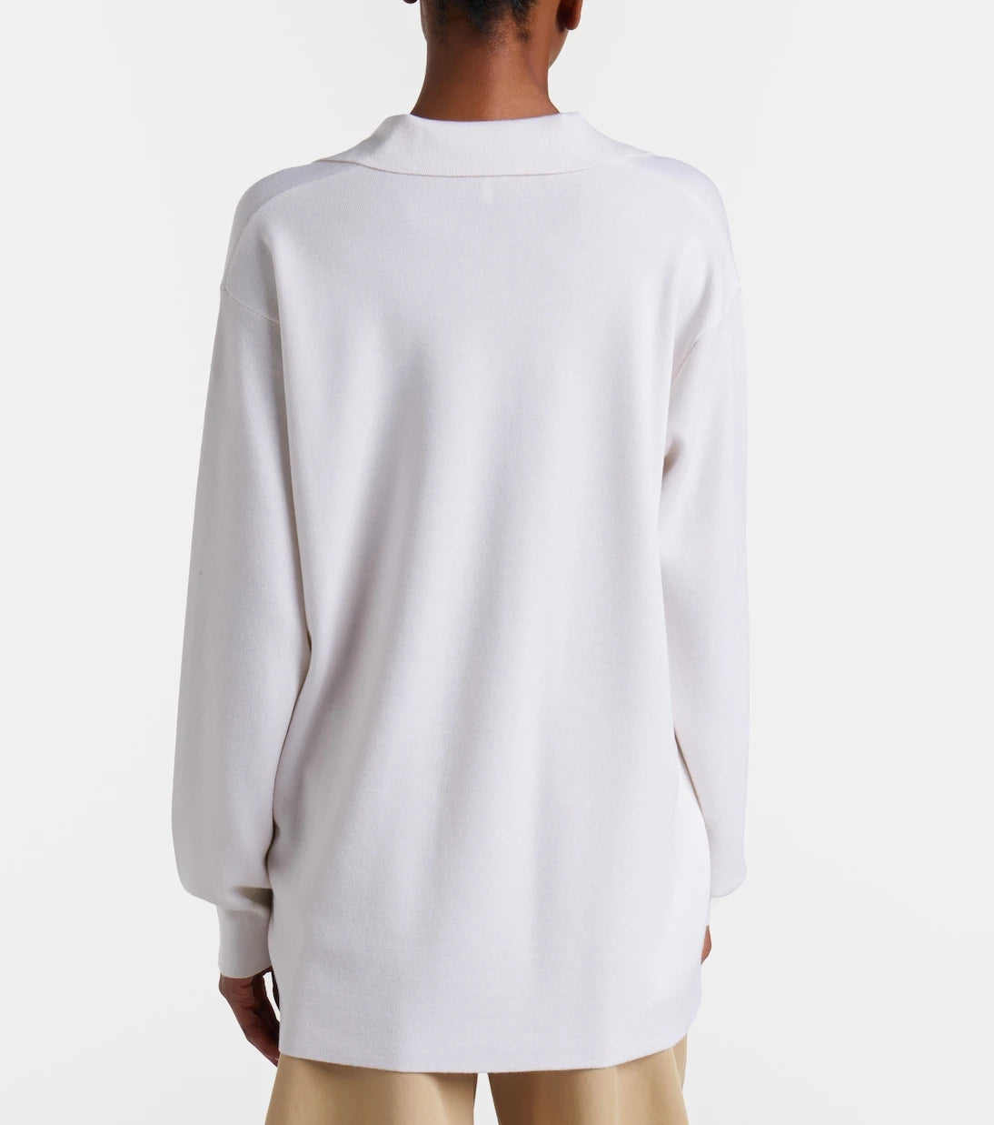 Loewe - Double L cashmere blend polo sweater