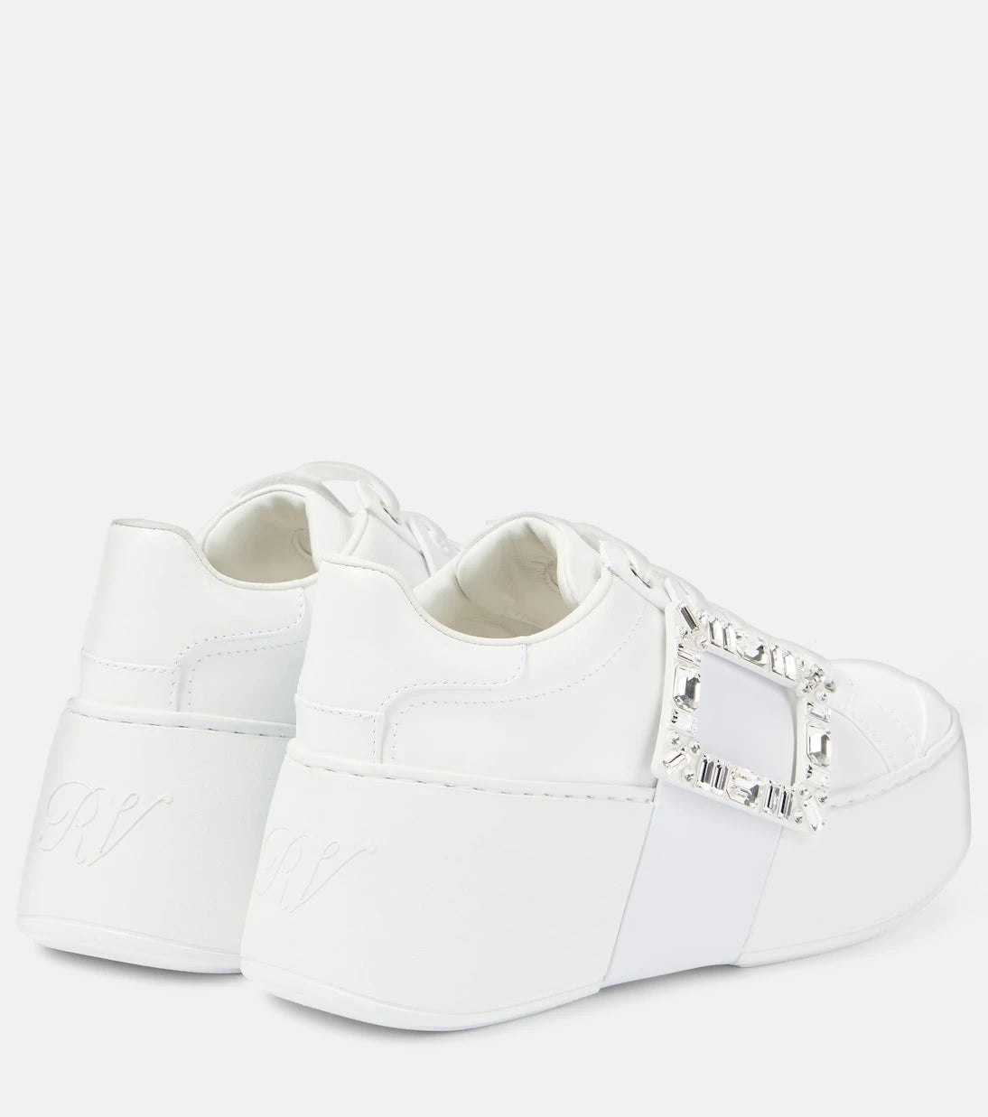 Roger Vivier - Viv' Skate leather sneakers