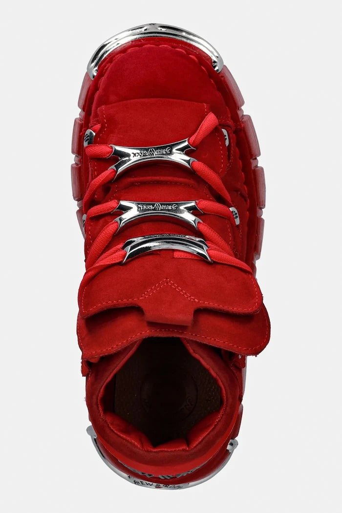 New Rock NOBUCK ROJO, TOWER ROJO PALADIO Süet Spor Ayakkabı