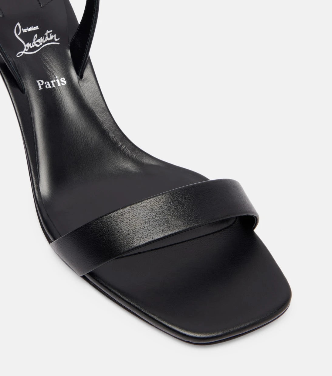 Christian Louboutin - صنادل O Condora 55 slingback الجلدية