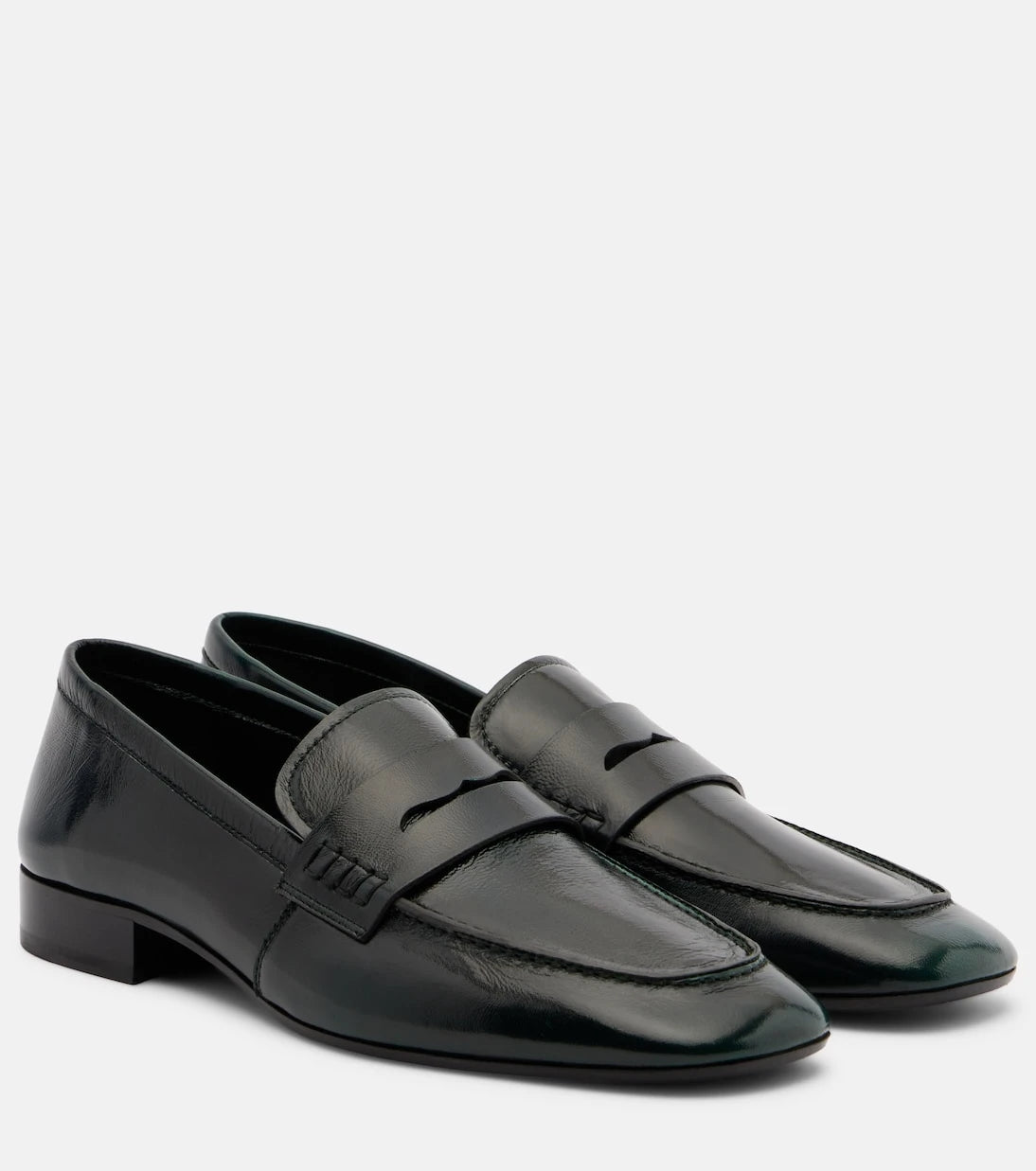 Dries Van Noten - Patent leather penny loafers