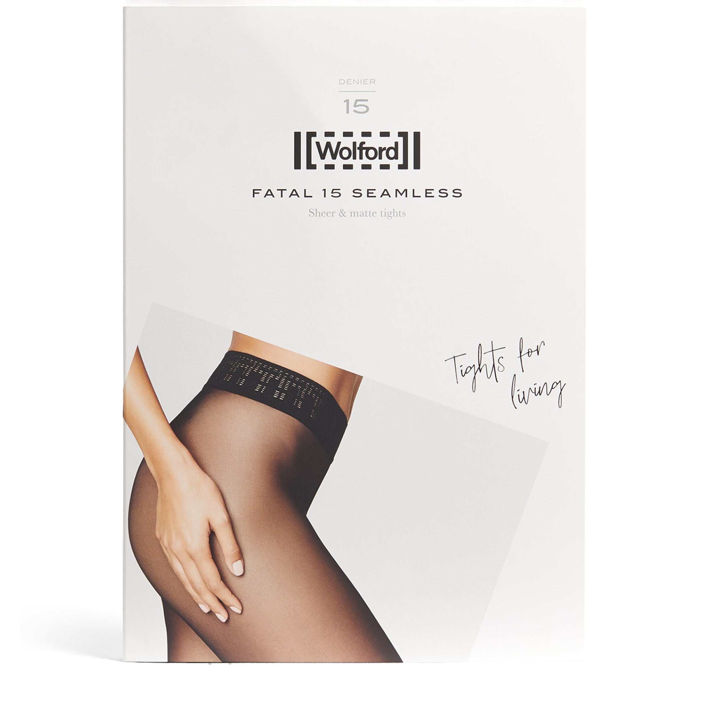 Wolford Black Seamless Fatal 15 Tights