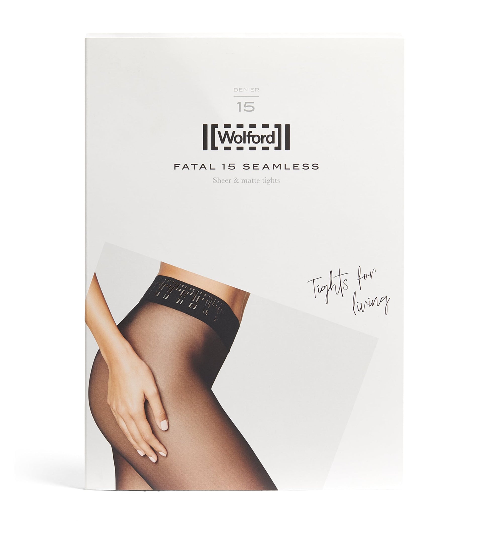 Wolford Black Seamless Fatal 15 Tights