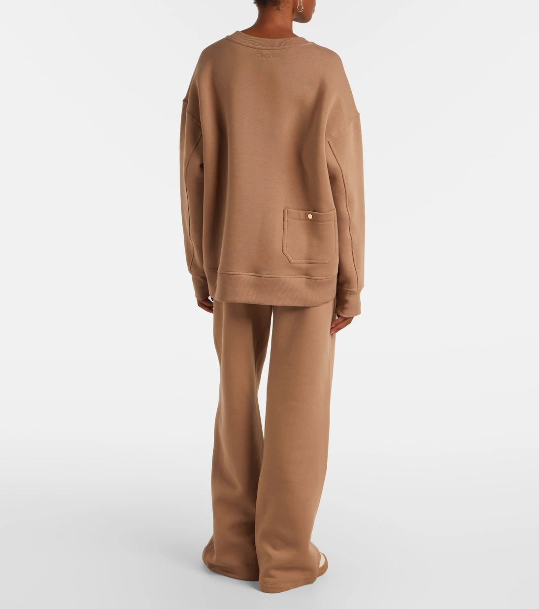 'S Max Mara - سويت شيرت مونزا من مزيج القطن والجرسي