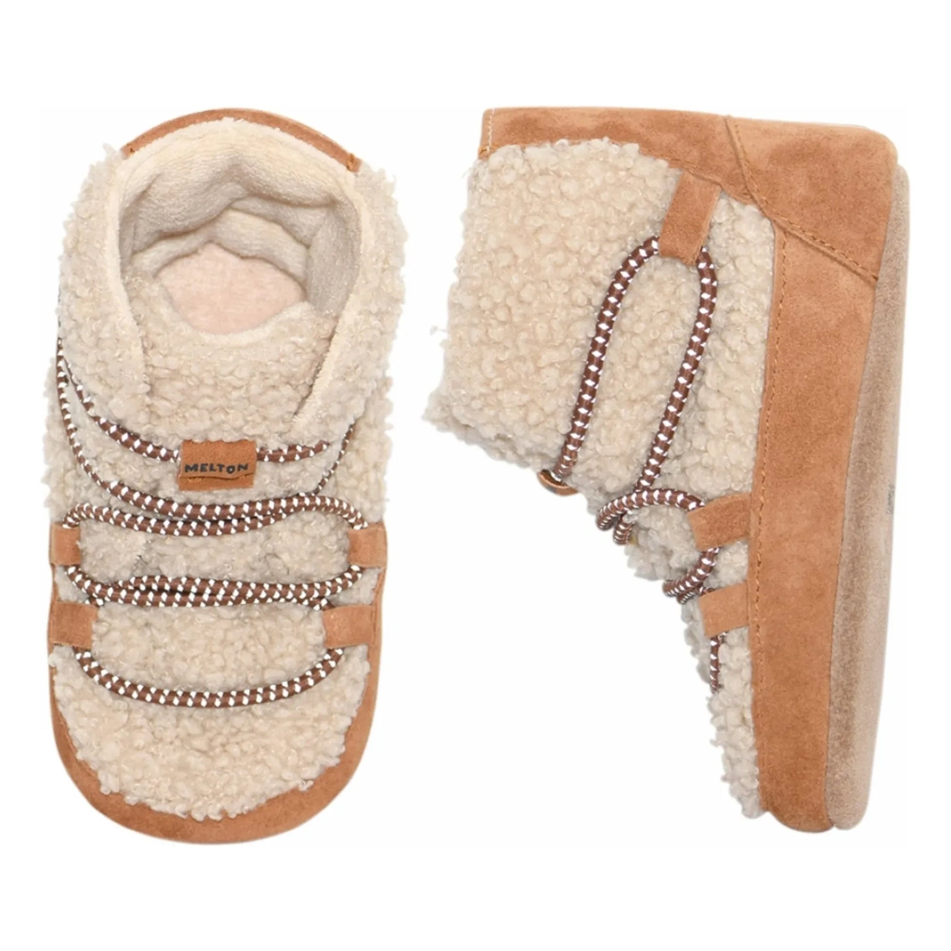 Melton - Teddy boots | Beige