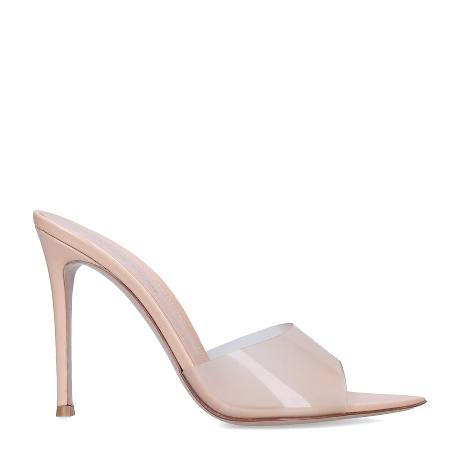 Nude Patent Elle Mules 105