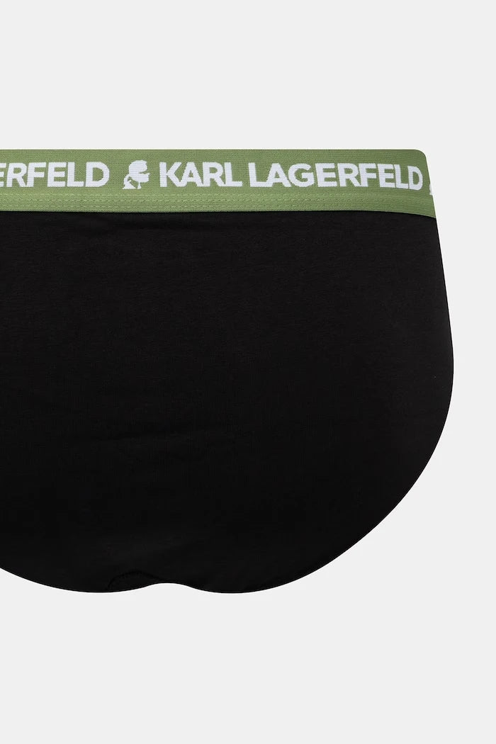 Karl Lagerfeld erkek pamuk elastan slip külot 3'lü