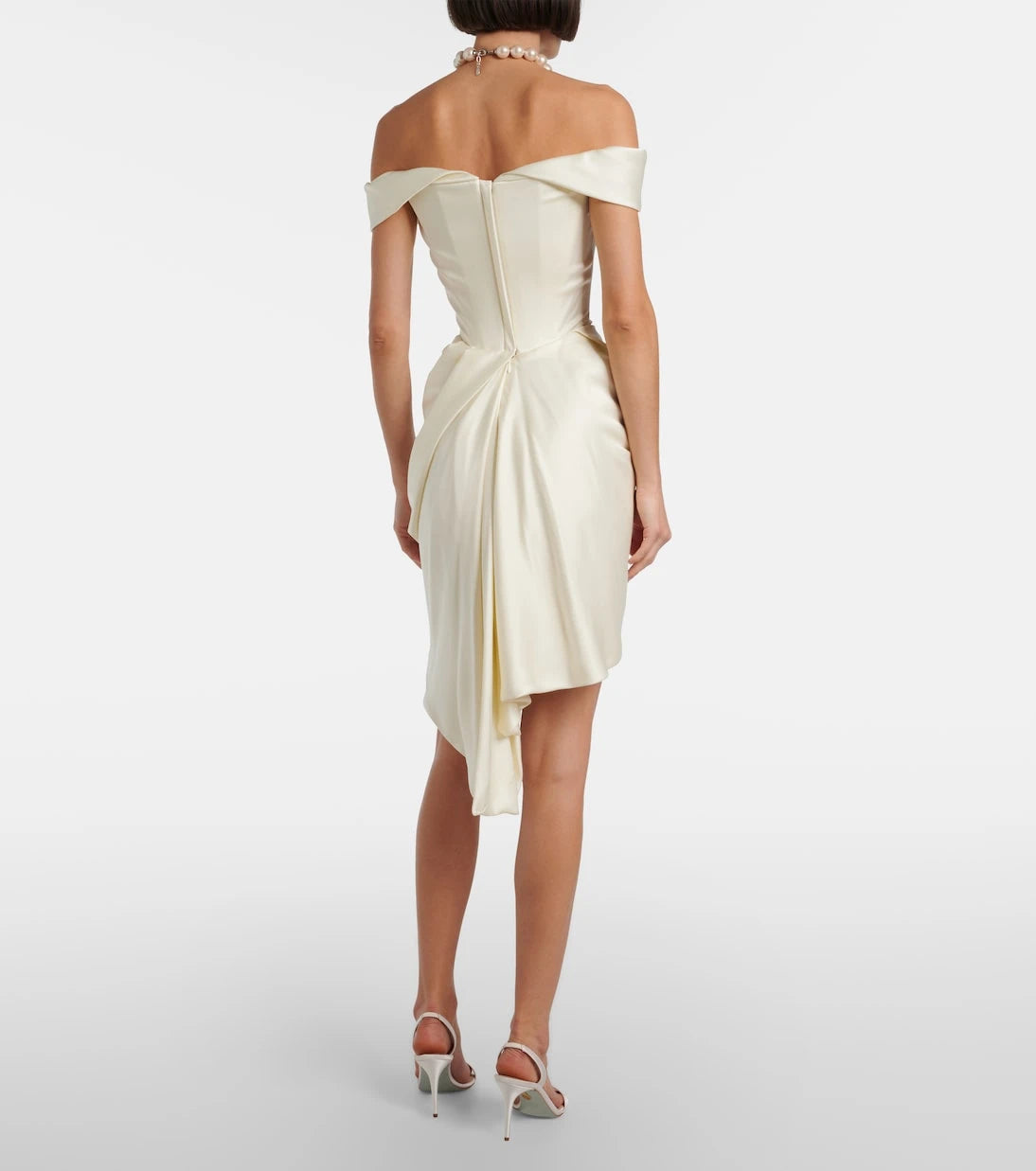 Vivienne Westwood - Nova Cora draped satin minidress