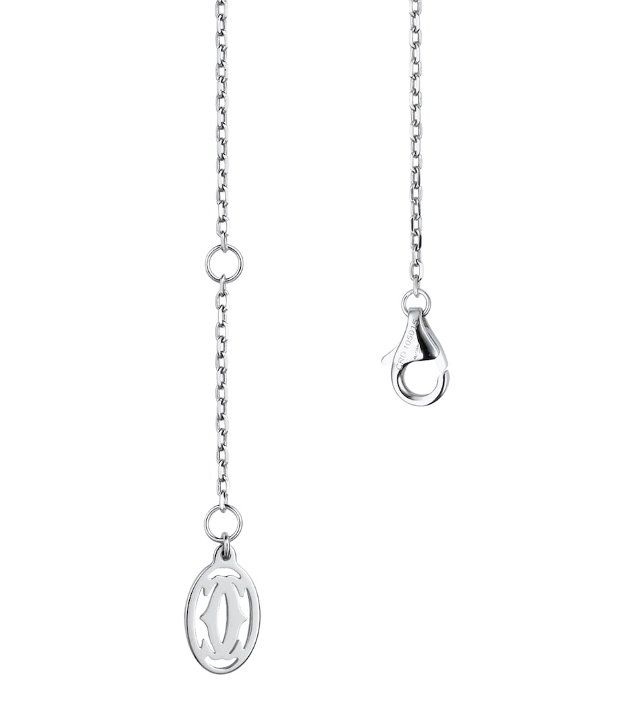 White Gold and Diamond Cartier d'Amour Bracelet