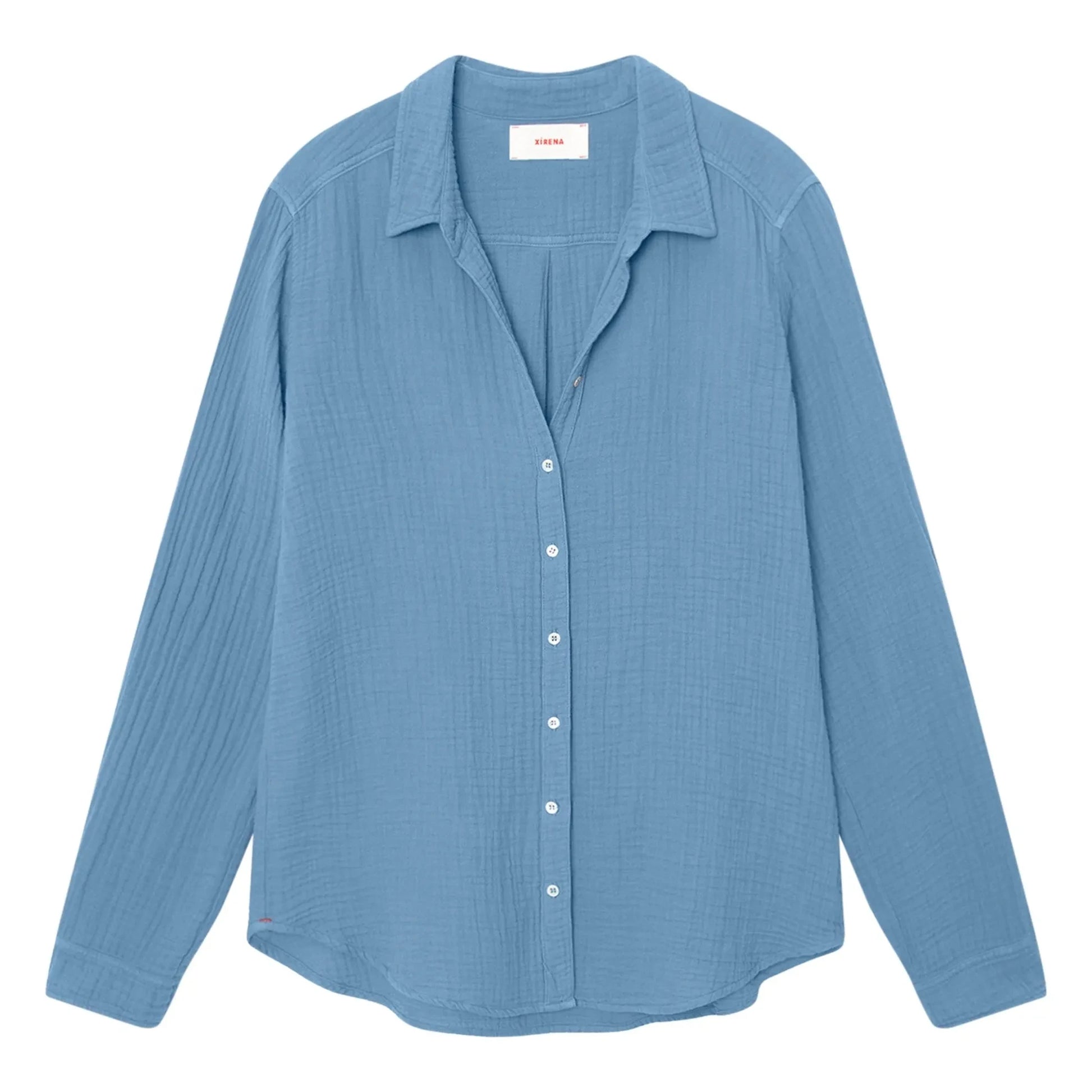 Xirena - Scout shirt | Peacock blue