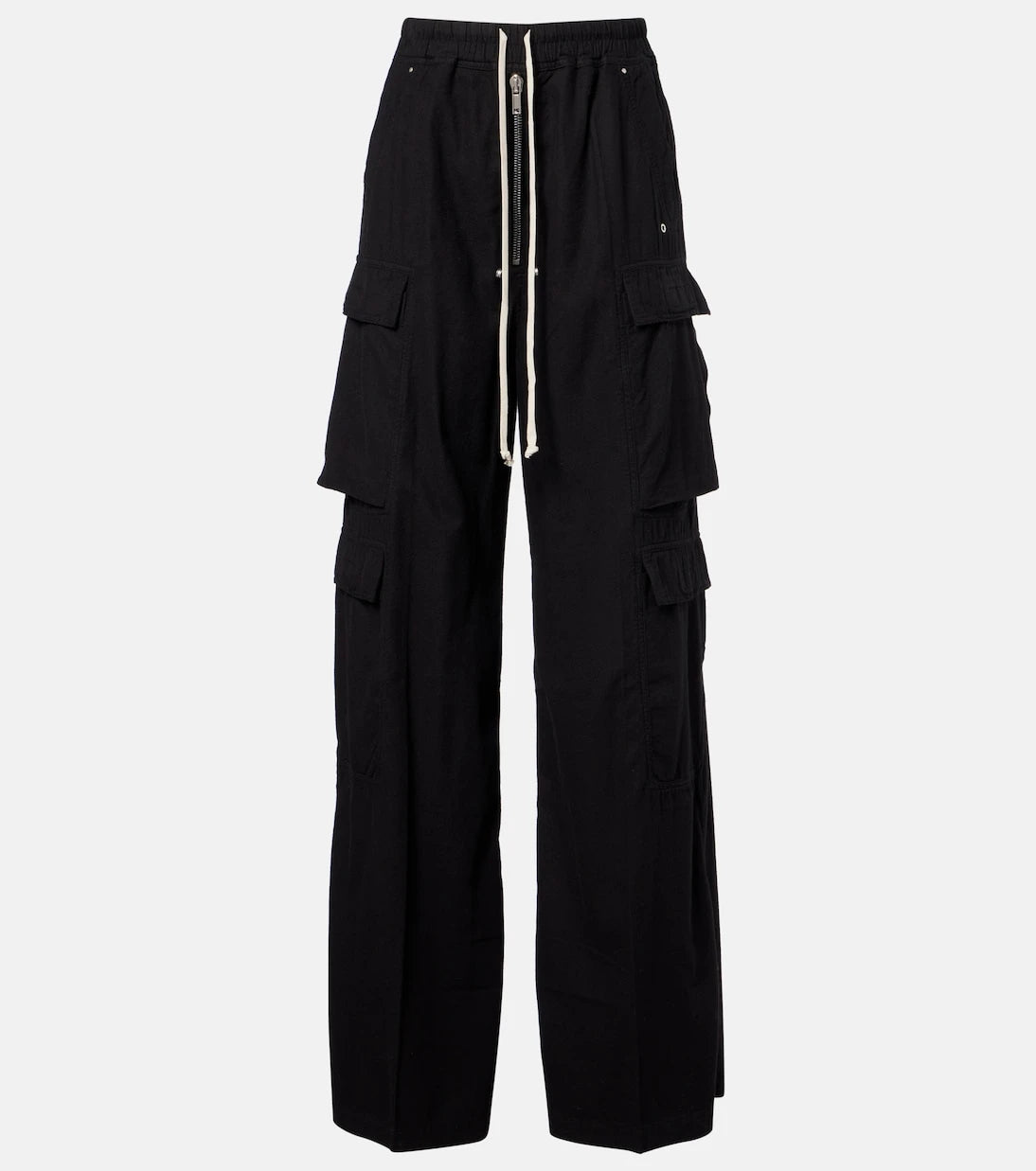Rick Owens - Jumbo Belas high-rise cotton cargo pants