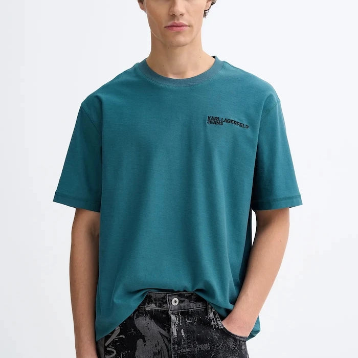 Памучна тениска Karl Lagerfeld Jeans