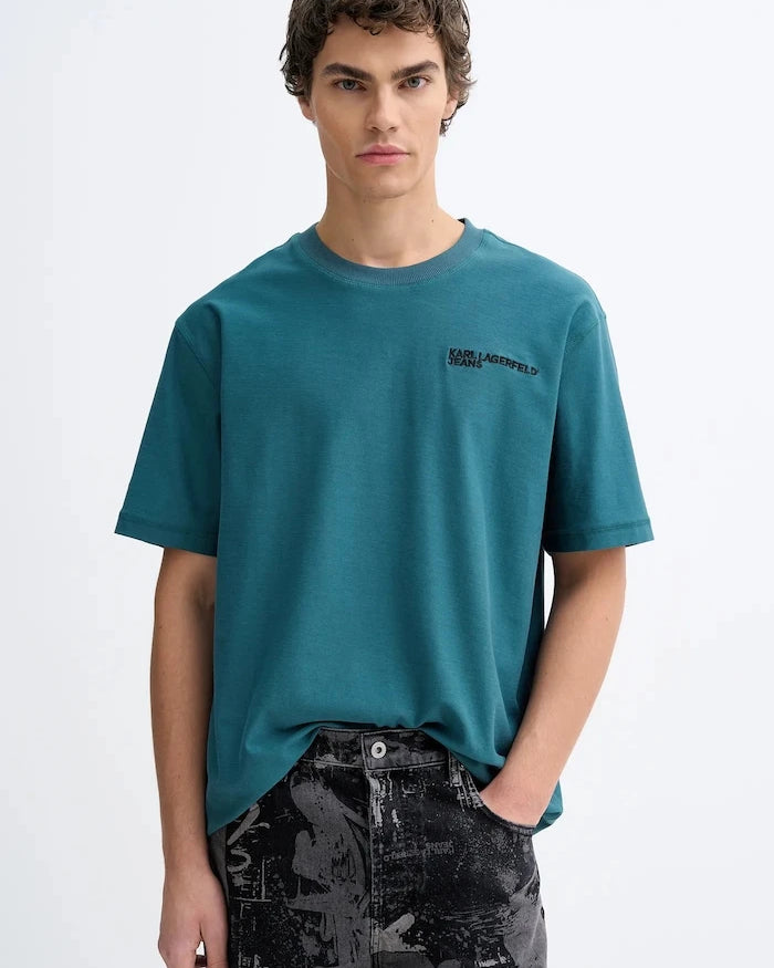 Памучна тениска Karl Lagerfeld Jeans