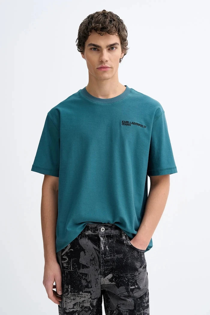 Памучна тениска Karl Lagerfeld Jeans