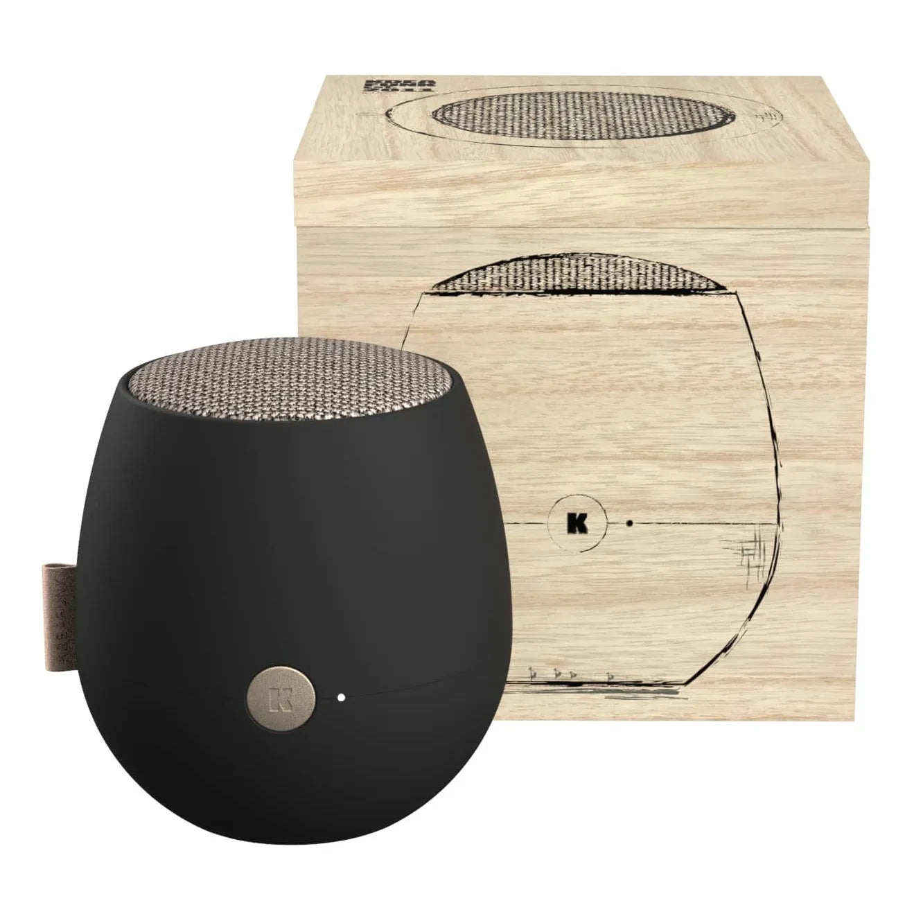 Kreafunk - aJazz QI Bluetooth Speaker  | Black