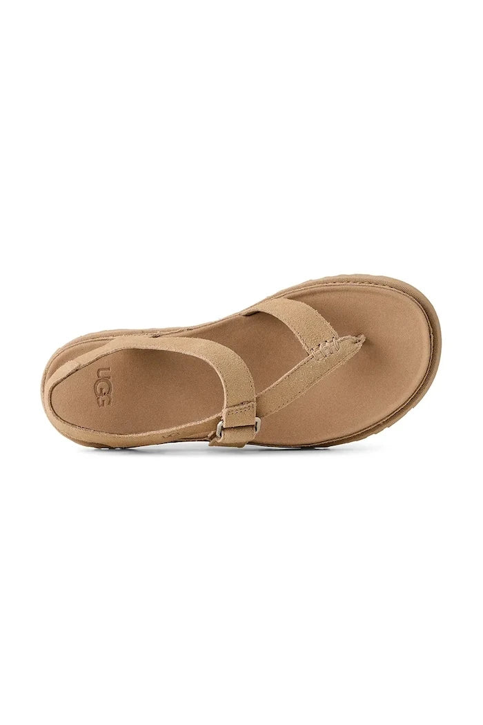 Велурени сандали UGG W Goldengaze Toe Post