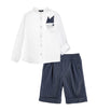 Formal Shirt and Bermuda Shorts Set (24 Months - 12 Years)