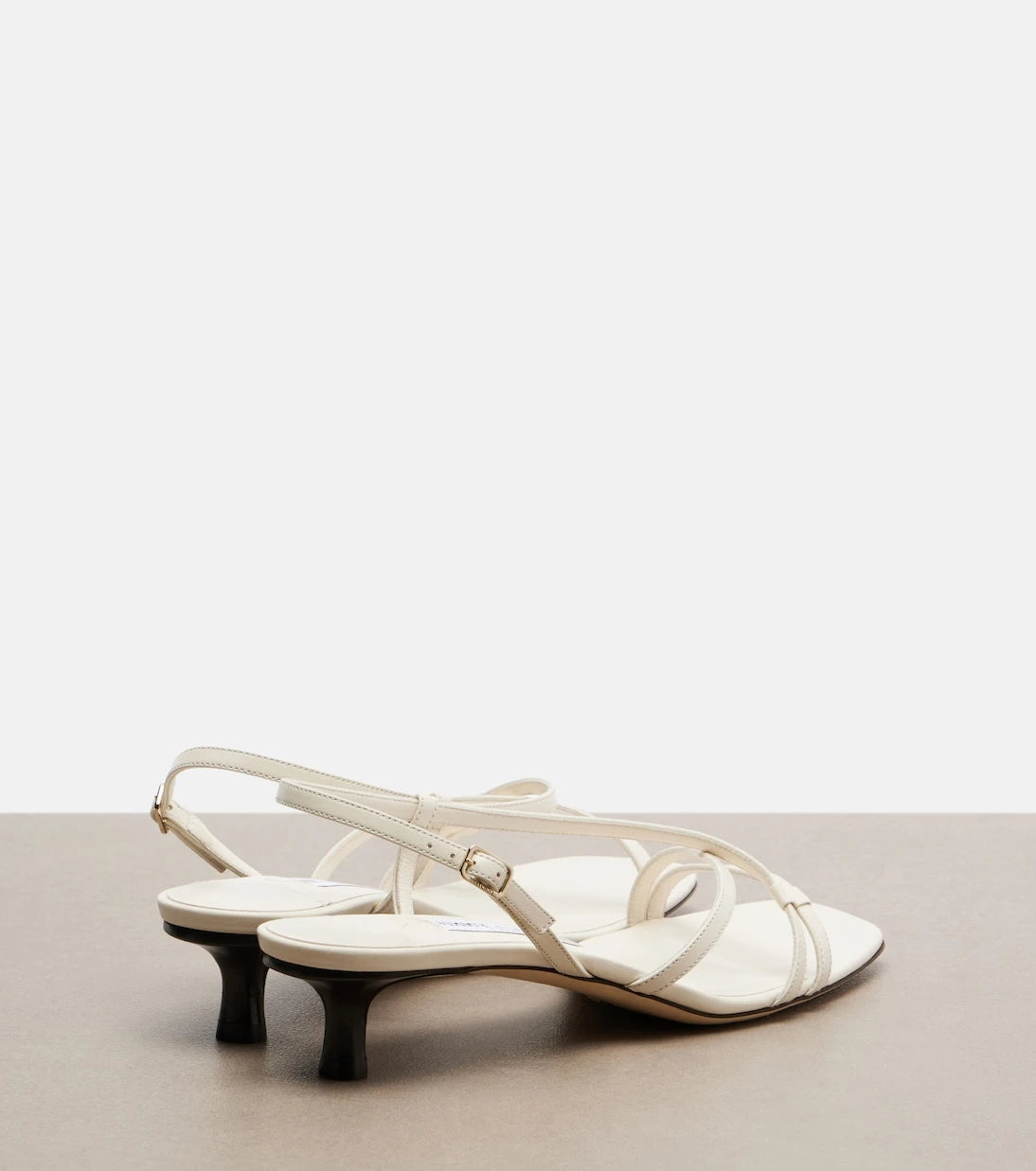 Jimmy Choo - Farris leather slingback sandals