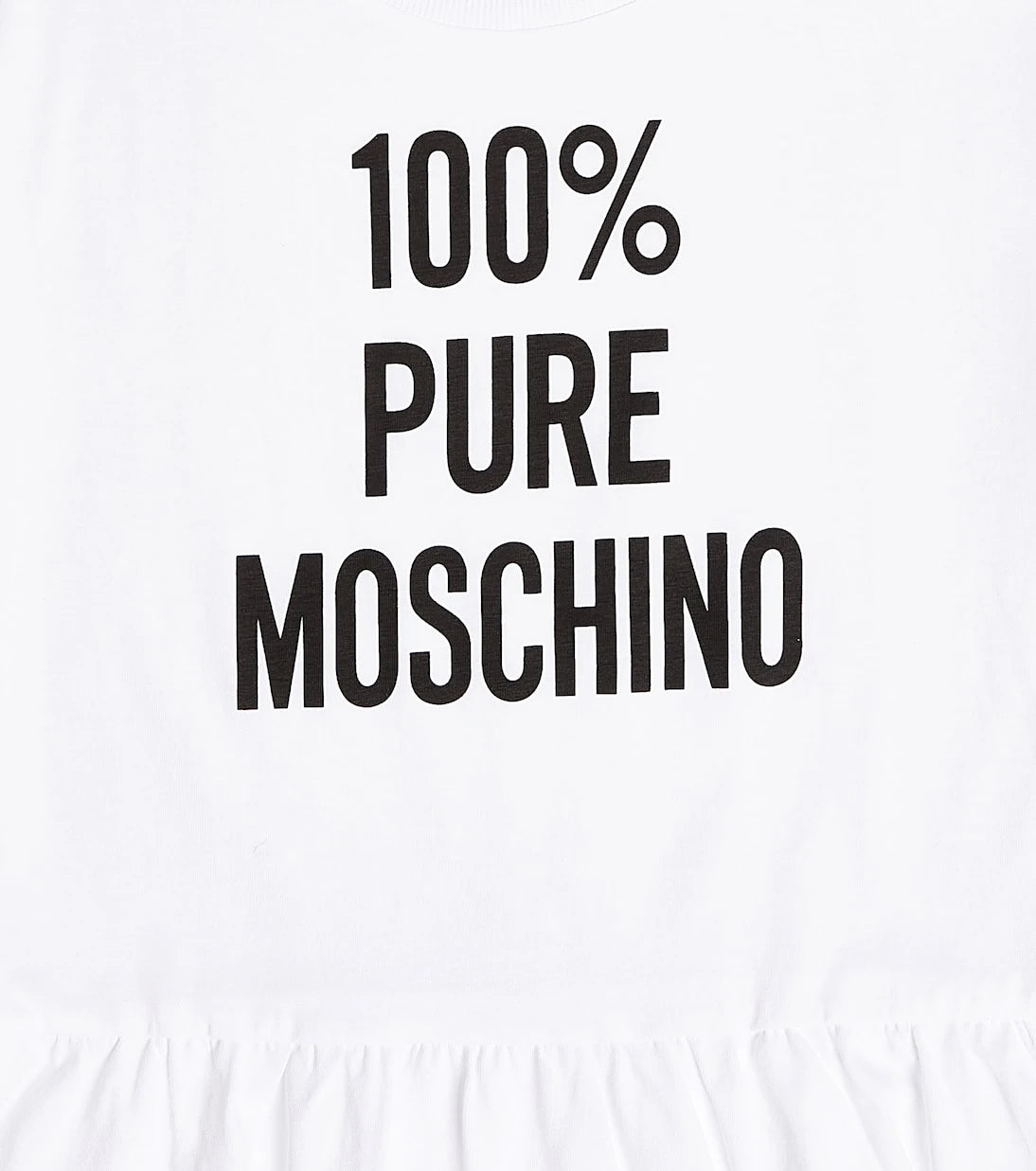 Moschino Kids - Logo cotton jersey dress