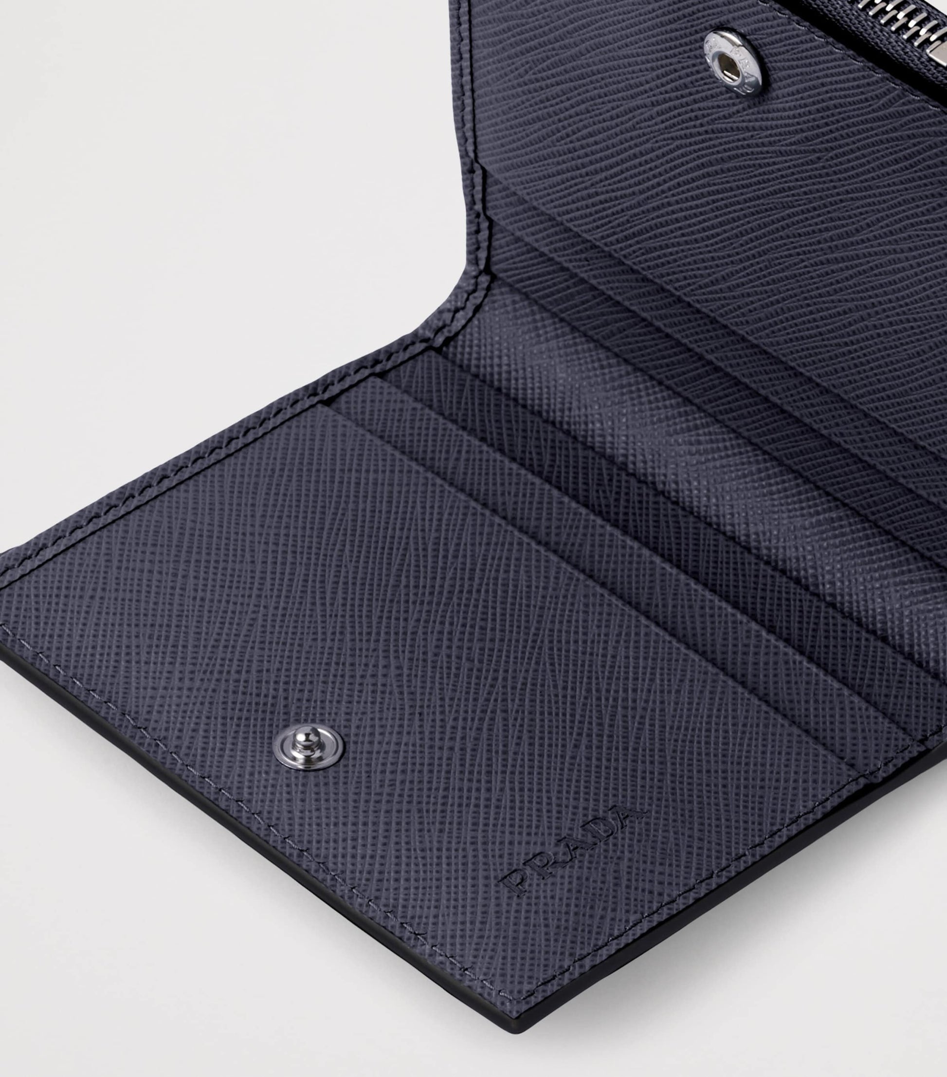 Prada Small Leather Logo Wallet