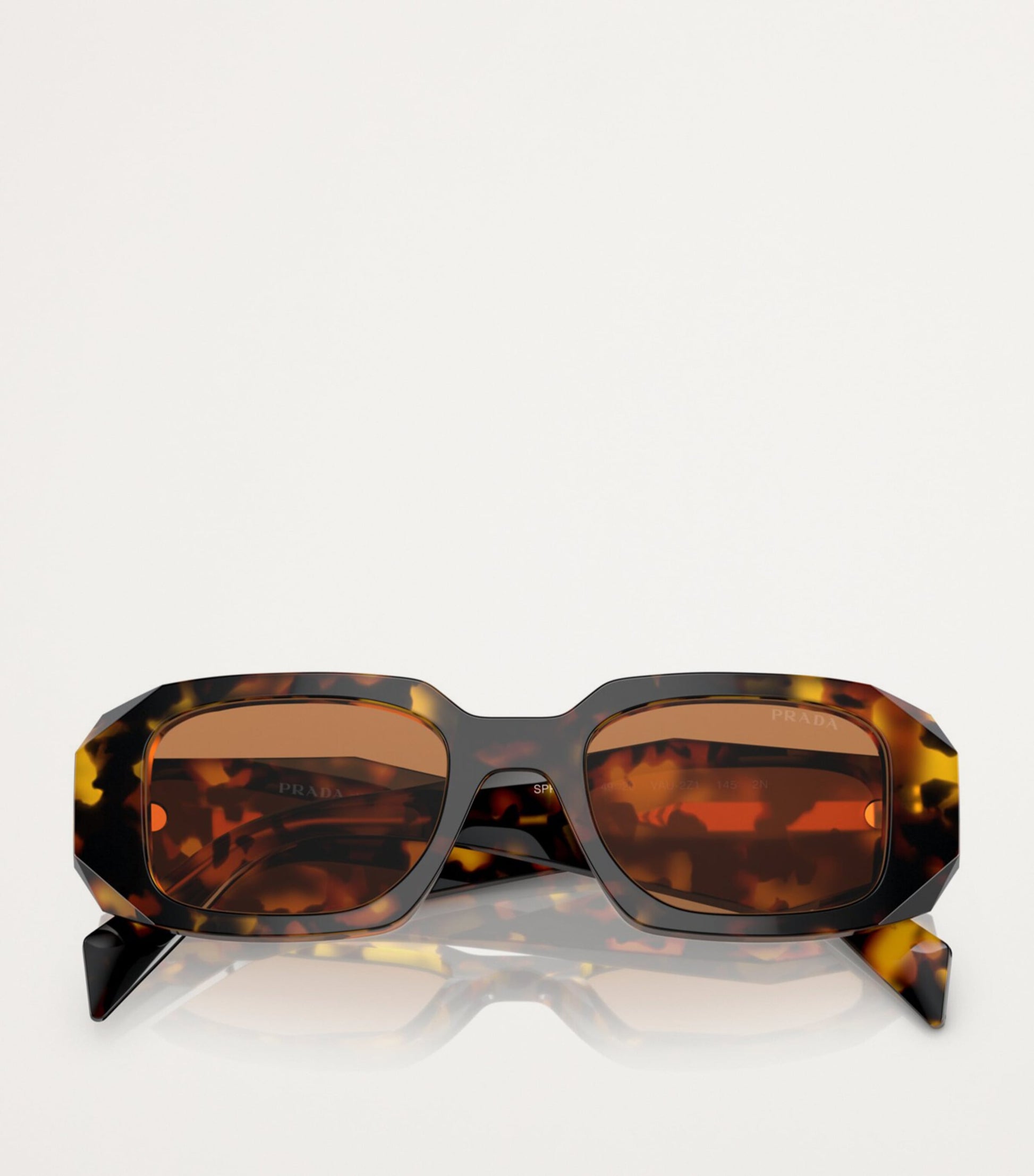 Prada Brown Acetate PR 17WS Sunglasses