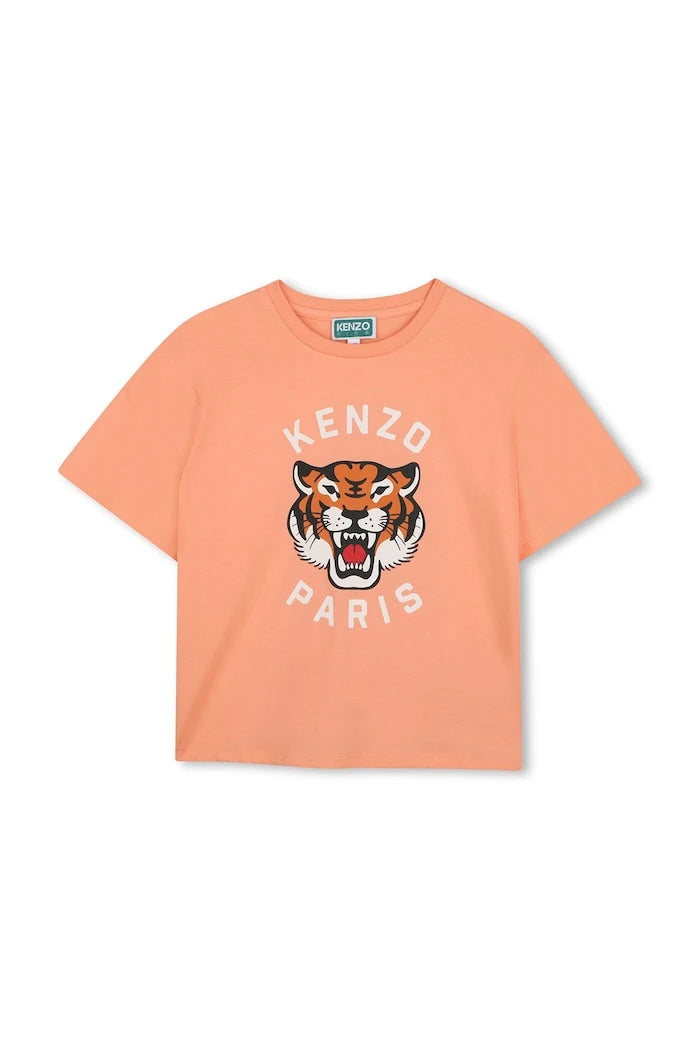 Детска памучна тениска Kenzo Kids