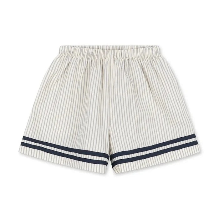 Konges Sløjd çocuklar için pamuklu kısa şort ALLIE SAILOR SHORTS GOTS