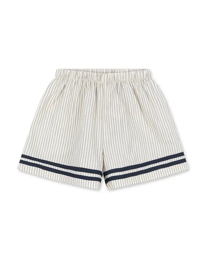 Konges Sløjd çocuklar için pamuklu kısa şort ALLIE SAILOR SHORTS GOTS