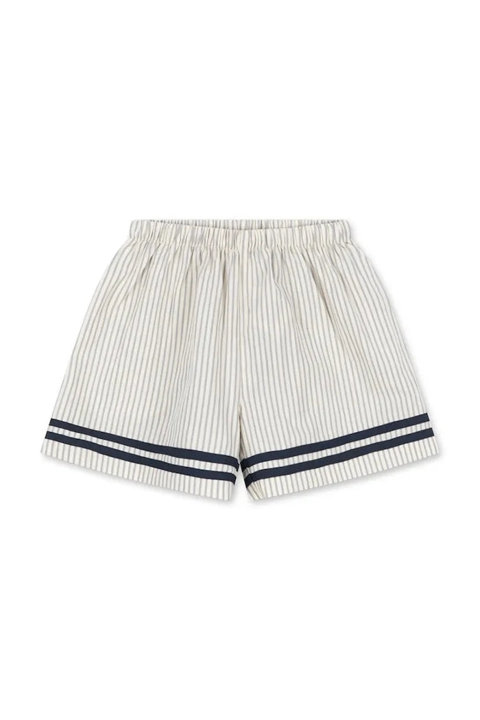 Konges Sløjd çocuklar için pamuklu kısa şort ALLIE SAILOR SHORTS GOTS