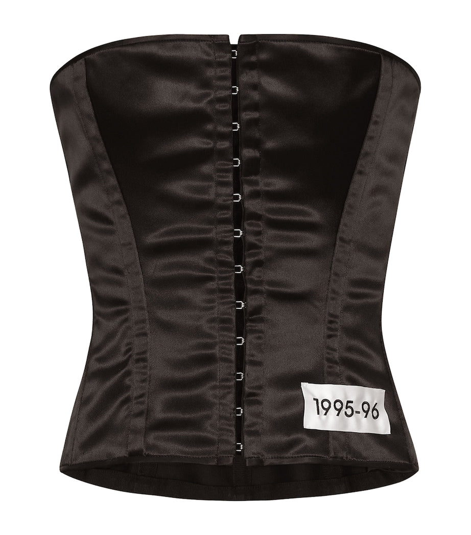 Dolce & Gabbana Multi Satin Corset Top