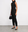 Pleats Please Issey Miyake Black Sleeveless Basics Top