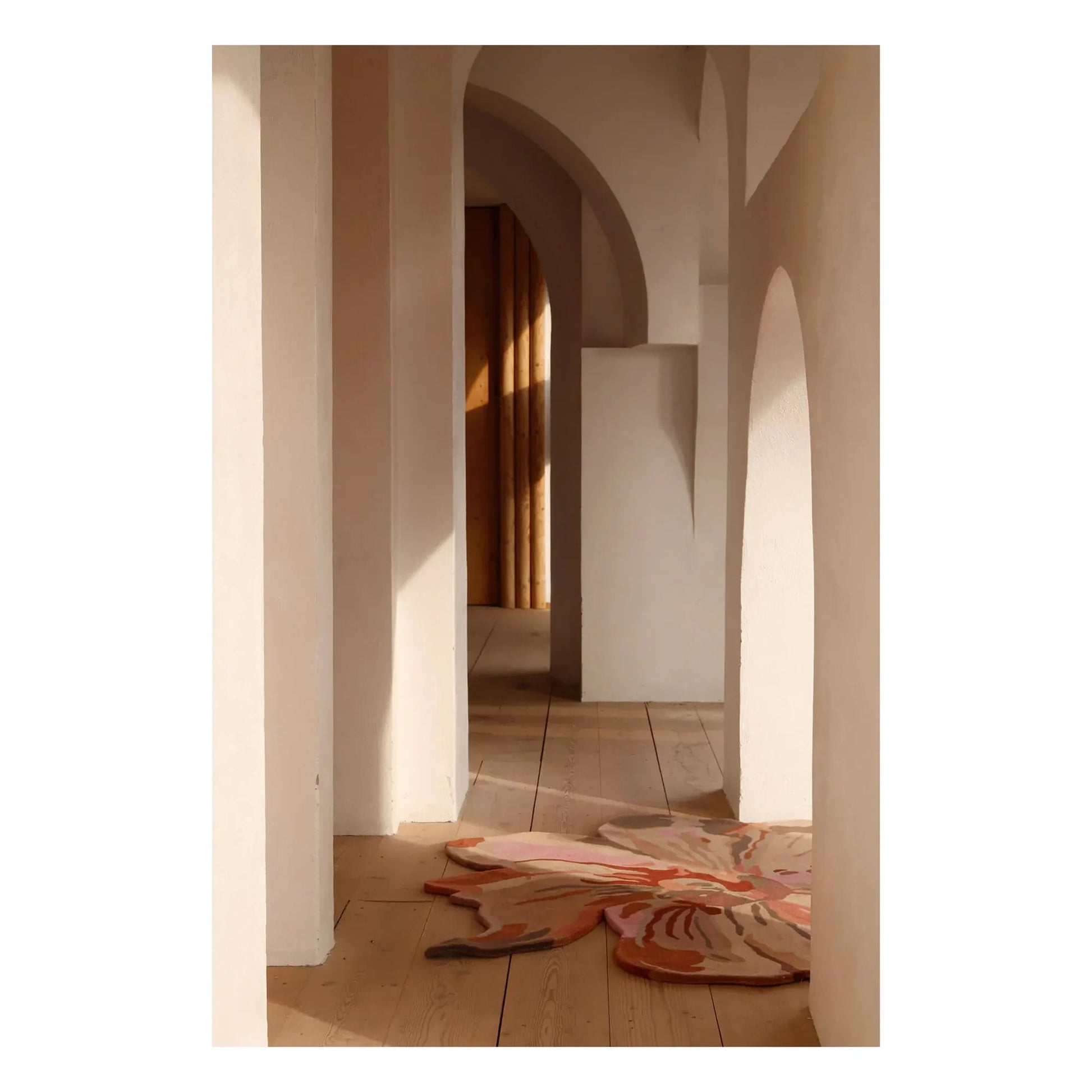 Nanimarquina - Carpet Flora Bloom 3 | Terracotta