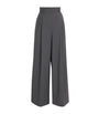 Virgin Wool Wide-Leg Tailored Trousers