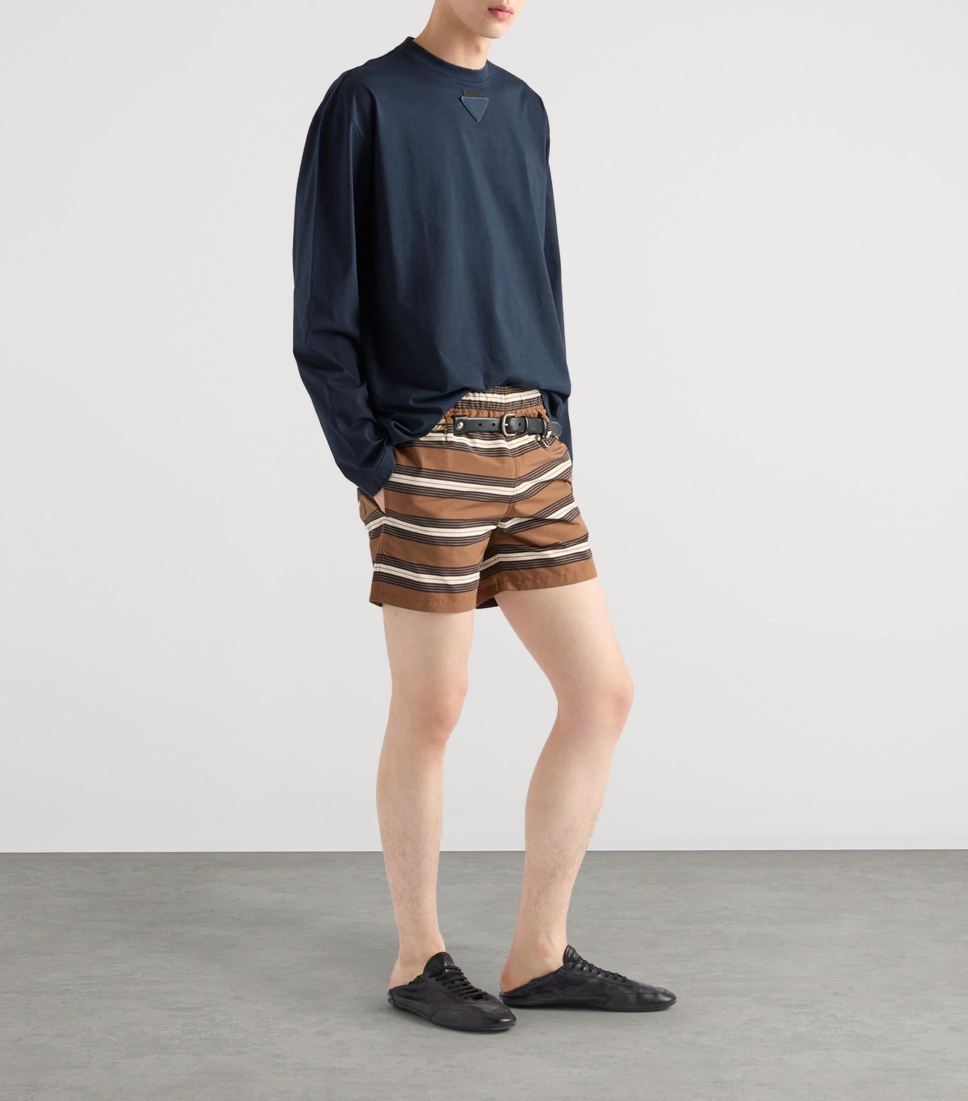 Cotton Conceptual Triangle T-Shirt