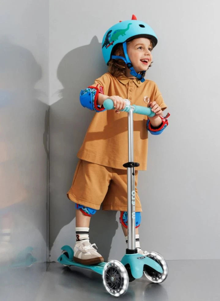 Micro - Mini LED Phosphorescent Scooter | Aqua