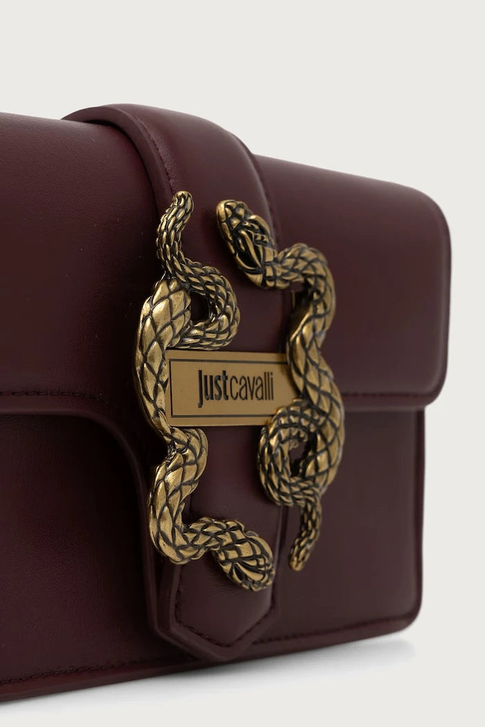 Just Cavalli suni deri kadın crossbody çanta